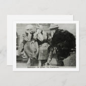 Titanic Survivors on the Carpathia Postkarte (Vorne/Hinten)