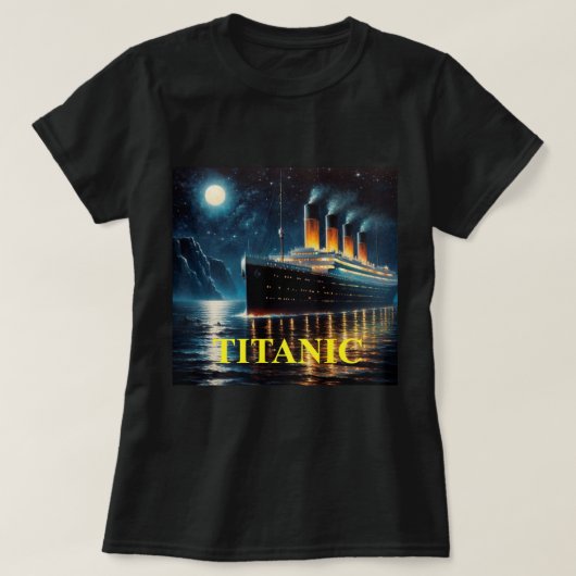 Titanic T-shirt (Design vorne)