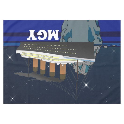 Titanic Tischdecke (Vorderseite (Horizontal))