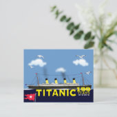 Titanic Tragedy-Jubiläumspostkarte Postkarte (Stehend Vorderseite)