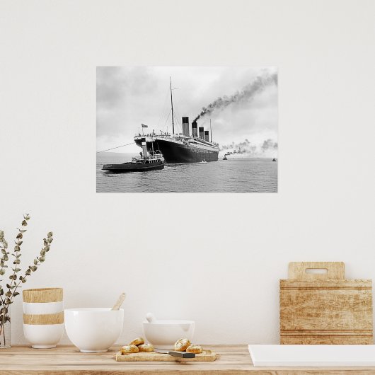 Titanic Tugs Out Poster (Küche)