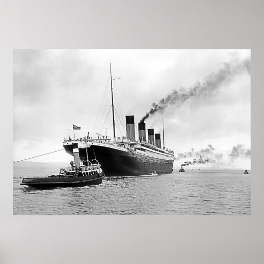 Titanic Tugs Out Poster (Vorne)