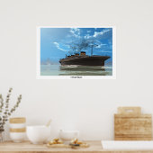 Titanic und Iceberg Poster (Küche)