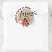 Titanic-Verein Schweiz Aufkleber (Tasche)
