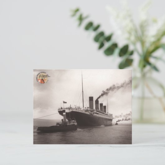 Titanic-Verein Schweiz Postkarte 01 (Stehend Vorderseite)