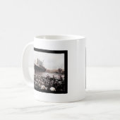 Titanic Verlassend Southhampton Kaffeetasse (Vorderseite Links)