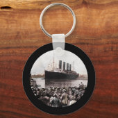 Titanic Verlassend Southhampton Schlüsselanhänger (Vorderseite)