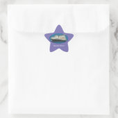 Titanic Vielen Dank Lila Gevor Star Sticker (Tasche)