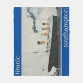 TITANIC Vintag 1912 Seestest Fleecedecke (Vorderseite)