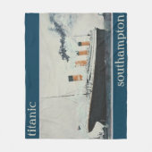 TITANIC Vintag 1912 Seestest Fleecedecke (Vorderseite)