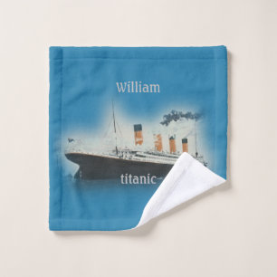 Titanic Vintag Maritime White Star Line Schiff Waschlappen