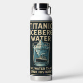 Titanic Wasserflasche Trinkflasche (Vorderseite)