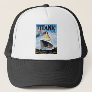 Titanic White Star Line - Größte Schiff der Welt Truckerkappe