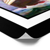 Titanic White Star Line Ölgemälde Poster (Ecke)