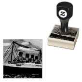 Titanic Wood Art Briefmarke Gummistempel (Stempel)