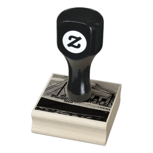 Titanic Wood Art Briefmarke Gummistempel (Stempel)