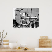 Titanic's Propellerfetzen Poster (Küche)