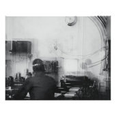 Titanic's Wireless Room Fotodruck (Vorne)