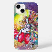 TITANIEN AUF EINER ROTEN BLUME Case-Mate iPhone HÜLLE (Rückseite)