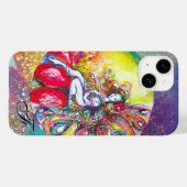 TITANIEN AUF EINER ROTEN BLUME Case-Mate iPhone HÜLLE (Rückseite (Horizontal))