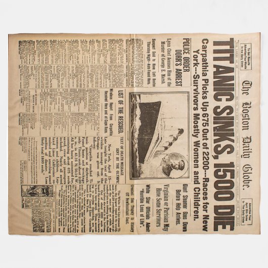 TITANISCH FLEECEDECKE (Vorderseite (Horizontal))