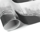 Titanisch im Dock in Southampton Geschenkpapier (Rolleneckpunkt)