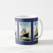 Titanisch in Meer Kaffeetasse (VorderseiteRechts)