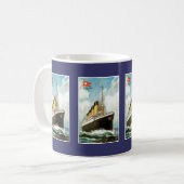 Titanisch in Meer Kaffeetasse (Vorderseite Links)
