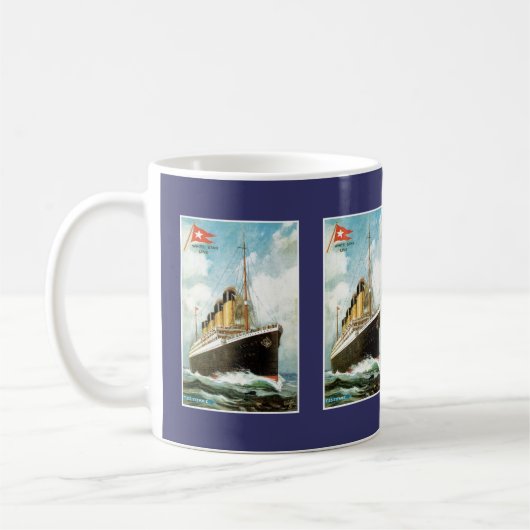 Titanisch in Meer Kaffeetasse (Links)