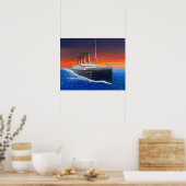 TITANISCHE Art Print Poster (Küche)