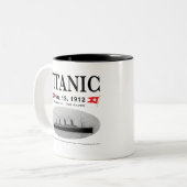 Titanische Geist-Schiff Zwei-Ton Tasse (Vorderseite Links)