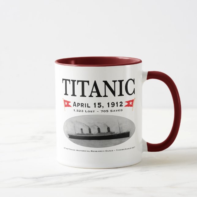 Titanische Geist-Schiffs-Kaffee-Tassen, Steins, Tasse (Rechts)