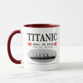 Titanische Geist-Schiffs-Kaffee-Tassen, Steins, Tasse (Links)