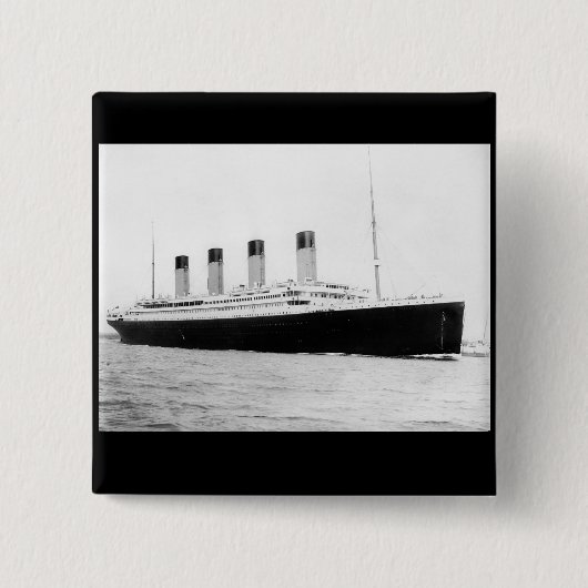 Titanische Passagier-Zwischenlage Effektivwerts Button (Vorderseite)