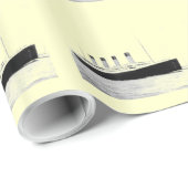 Titanische Passagier-Zwischenlage Effektivwerts Geschenkpapier (Rolleneckpunkt)