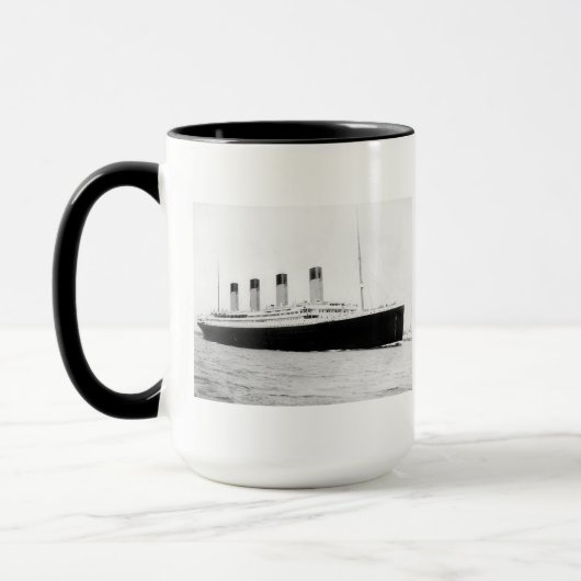 Titanische Passagier-Zwischenlage Effektivwerts Tasse (Links)