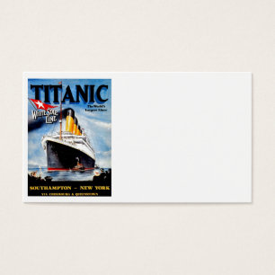 Titanische Reise-Anzeige Effektivwerts