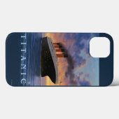 Titanische SceneWhite Stern-Linie Case-Mate iPhone Hülle (Rückseite (Horizontal))
