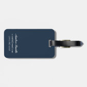 Titanische SceneWhite Stern-Linie Gepäckanhänger (Rückseite horizontal)