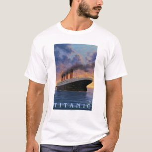 Titanische SceneWhite Stern-Linie T-Shirt