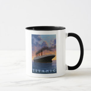 Titanische SceneWhite Stern-Linie Tasse