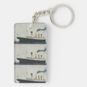 TITANISCHE SCHLÜSSELkette Schlüsselanhänger (Rückseite)