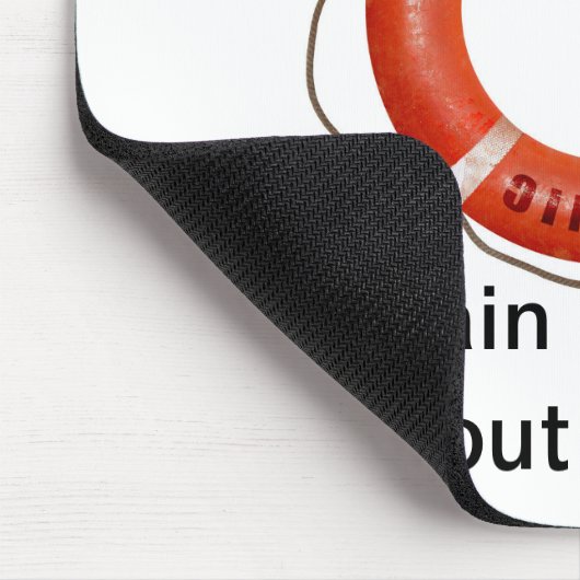 Titanische Witz-Mausunterlage Mousepad (Ecke)