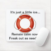 Titanische Witz-Mausunterlage Mousepad (Mit Mouse)