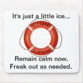 Titanische Witz-Mausunterlage Mousepad (Vorne)