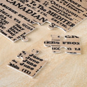 Titanische Zeitungs-Anzeige Puzzle (Seite)