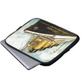 Titanischer 100. Jahrestag Effektivwerts Laptopschutzhülle (Vorne Knopf)