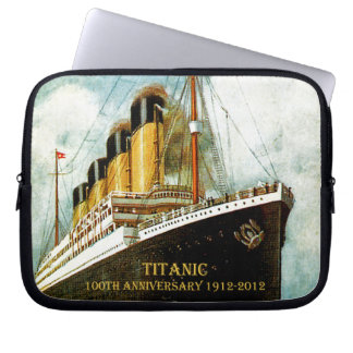 Titanischer 100. Jahrestag Effektivwerts Laptopschutzhülle