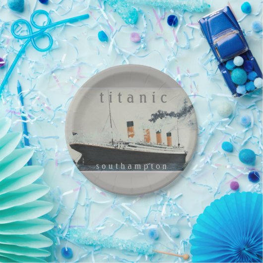 TITANISCHER Party-Papier-Teller Pappteller (Party)