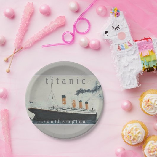 TITANISCHER Party-Papier-Teller Pappteller (Party)